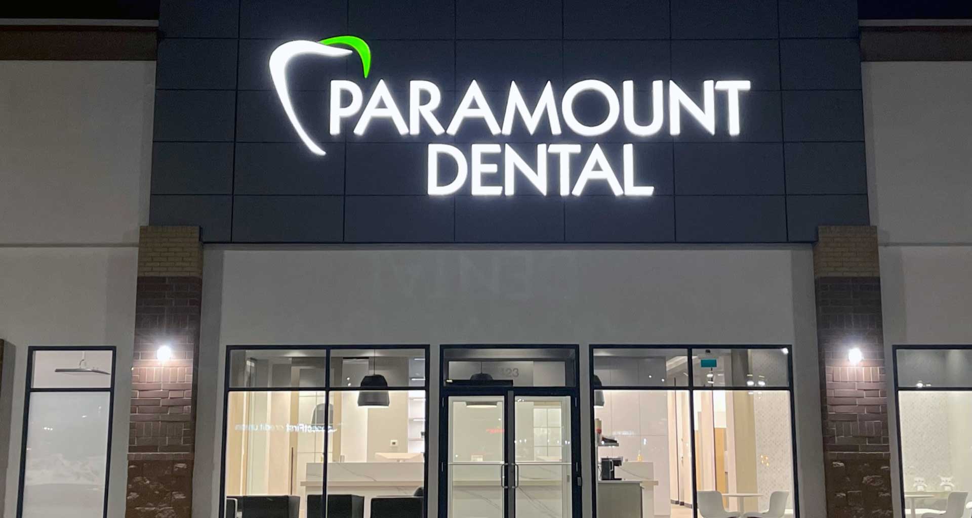 Building Entrance | Paramount Dental | North Calgary | Family and General Dentist